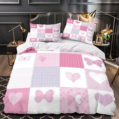 Housse de couette microfibre super douce 3D imprimée 200x200cm