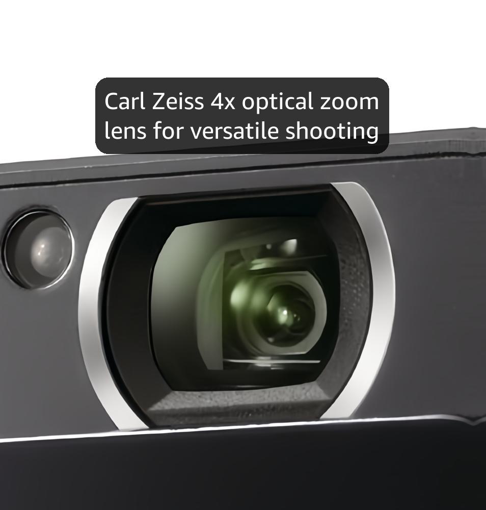 Sony Cyber-Shot DSC-T110 16.1 MP Digital Still Camera with Carl Zeiss Vario-Tessar 4x Optical Zoom Lens and 3.0-inch Touchscreen (Black)