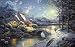 Diamond Painting Thomas Kinkade 16X20 inches 5D DIY Diamond Painting Full Round Drill Rhinestone Embroidery for Wall Decoration