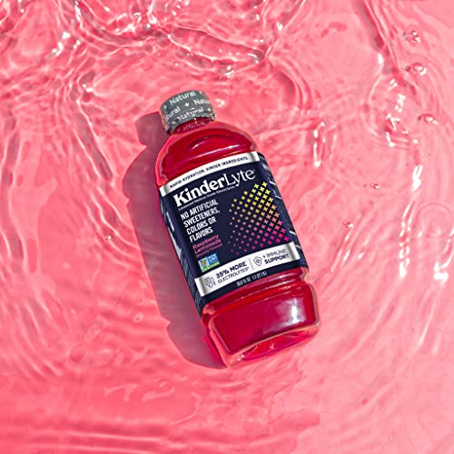 Kinderlyte Advanced Natural Hydration | Electrolyte Drinks With 33% More Electrolytes And Premax Prebiotic (Raspberry Lemonade, 6-Pack) #TOP5