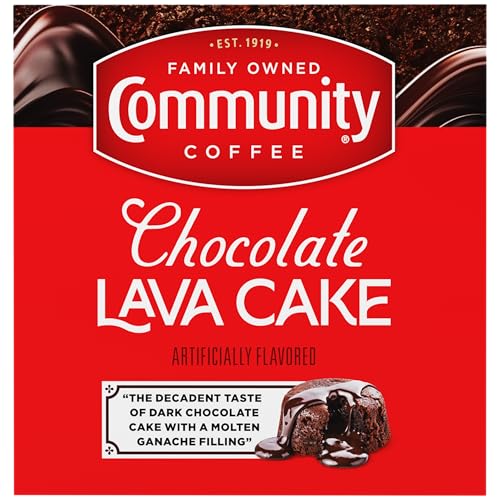 Image of Community Coffee Chocolate Lava Cake Flavored 10 Count Keurig K-Cup Coffee Pods, Medium Roast, 10 Count (Pack of 1)