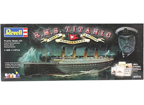 Revell 05715 1:400 RMS Titanic 100th Anniversary Edition Gift Set,White - Image 2