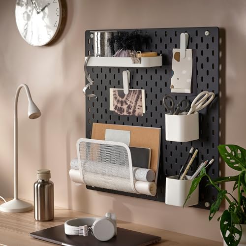 Panneau perforé SKÅDIS pour optimiser le rangement des petits objets - 4
