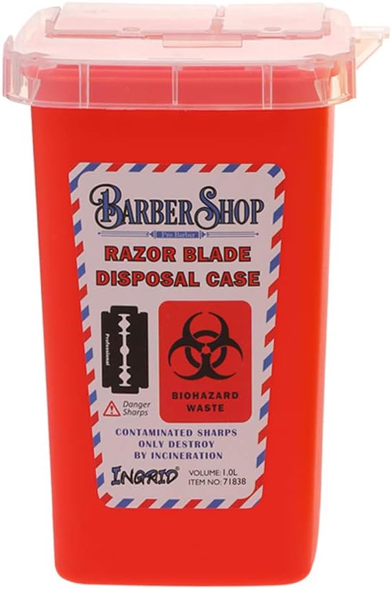 contenitore per oggetti appuntiti da viaggio