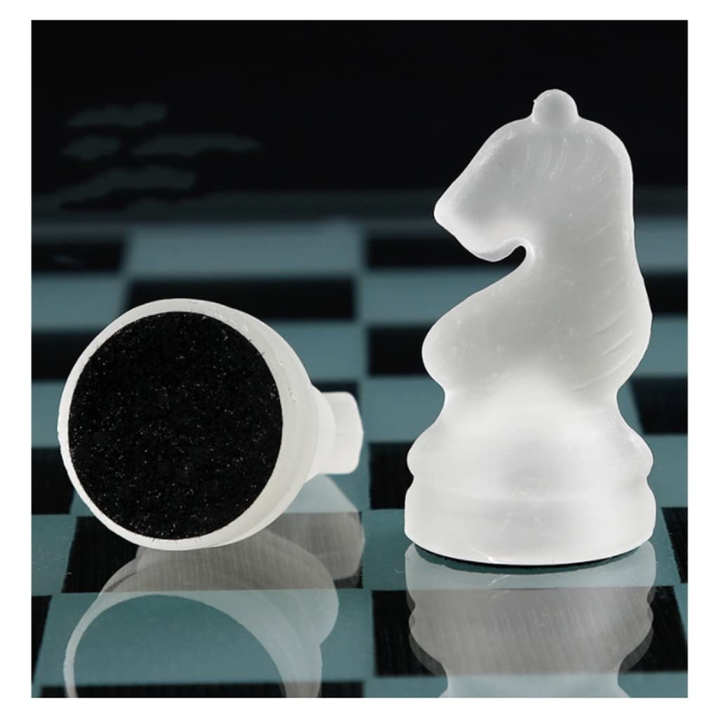 ZAW Scacchi Set di Scacchi Speciali for Giochi di Fascia Alta, Ornamenti di Cristallo di Scacchi Regalo Regalo for Studenti, Amanti degli Scacchi e Adulti Chess (Dimensione : 25CM)