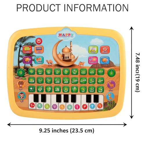 Tablette interactive tout-petits avec son et musique éducative - 7