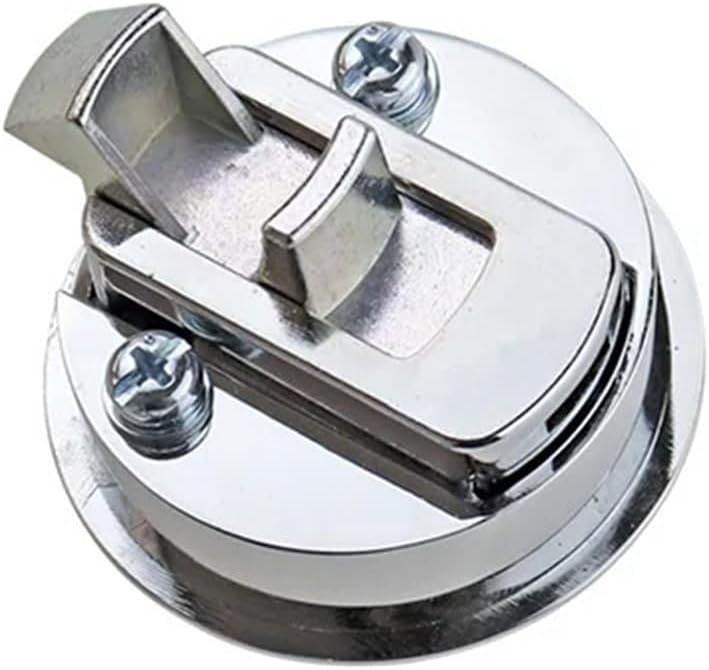 Panel Lock Handle Collision Lock 1Pcs(Beige)