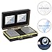Produktbild JJC Speicherkarten Schutzbox für 2 CompactFlash CF Karten und 2 Slots Kompatibel mit Canon LP-E6 LP-E6N LP-E17 LP-E8 Sony NP-FZ100 NP-FW50 NP-BX1 for Nikon EN-EL15 EN-EL14 Fuji NP-W126 Akku Tasche