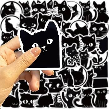 ■新品・超希少レア■　 Aimerグッズ ■ 六等星の夜 黒ねこステッカー ■ □新品・超希少レア□ Aimerグッズ □ 六等星の夜 黒ねこ