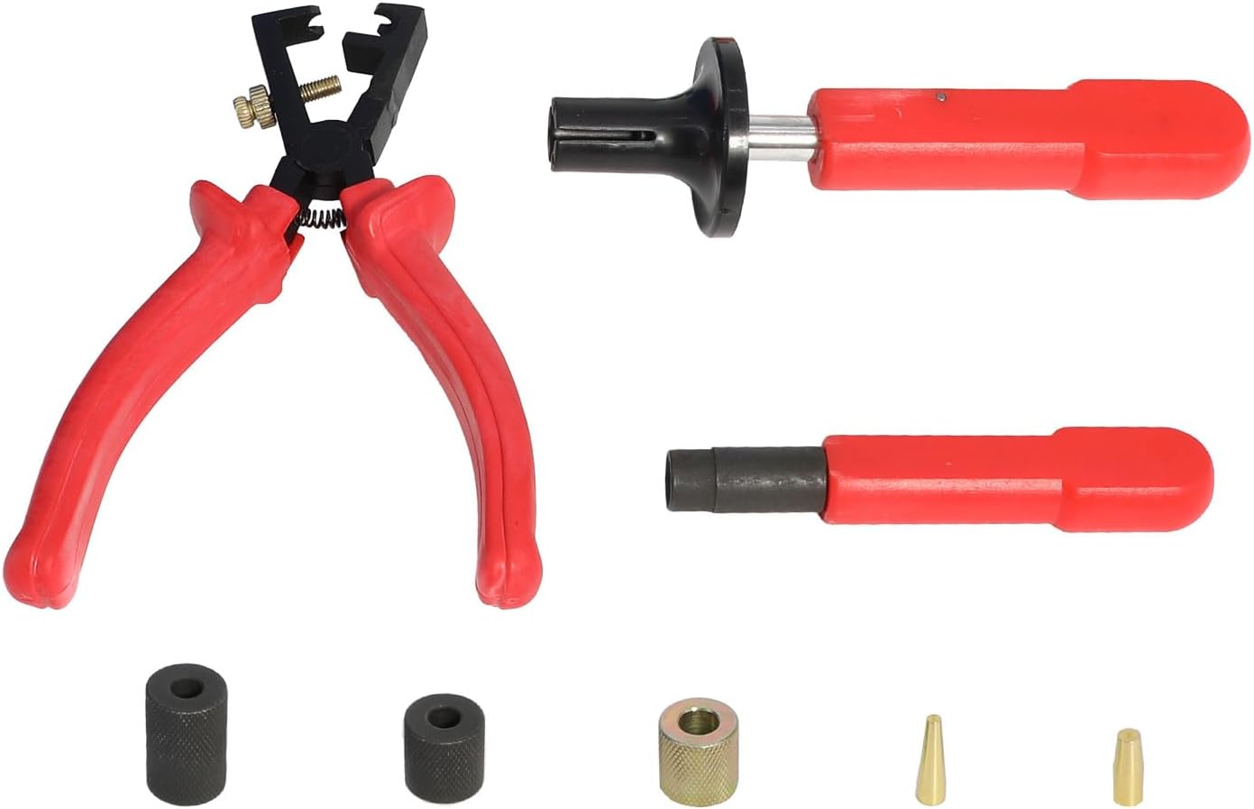 DPTOOL Fuel Injector Seal Install and Removal Tool Kit compatible with BMW N13 N14 N18 N20 N26 N43 N53 N54 N55 N63 N74 S55 S63 Engine