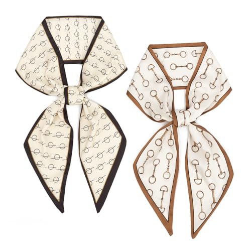 vimate Fashion Neck Scarf for Women-Fall Skinny Long Purse Scarf