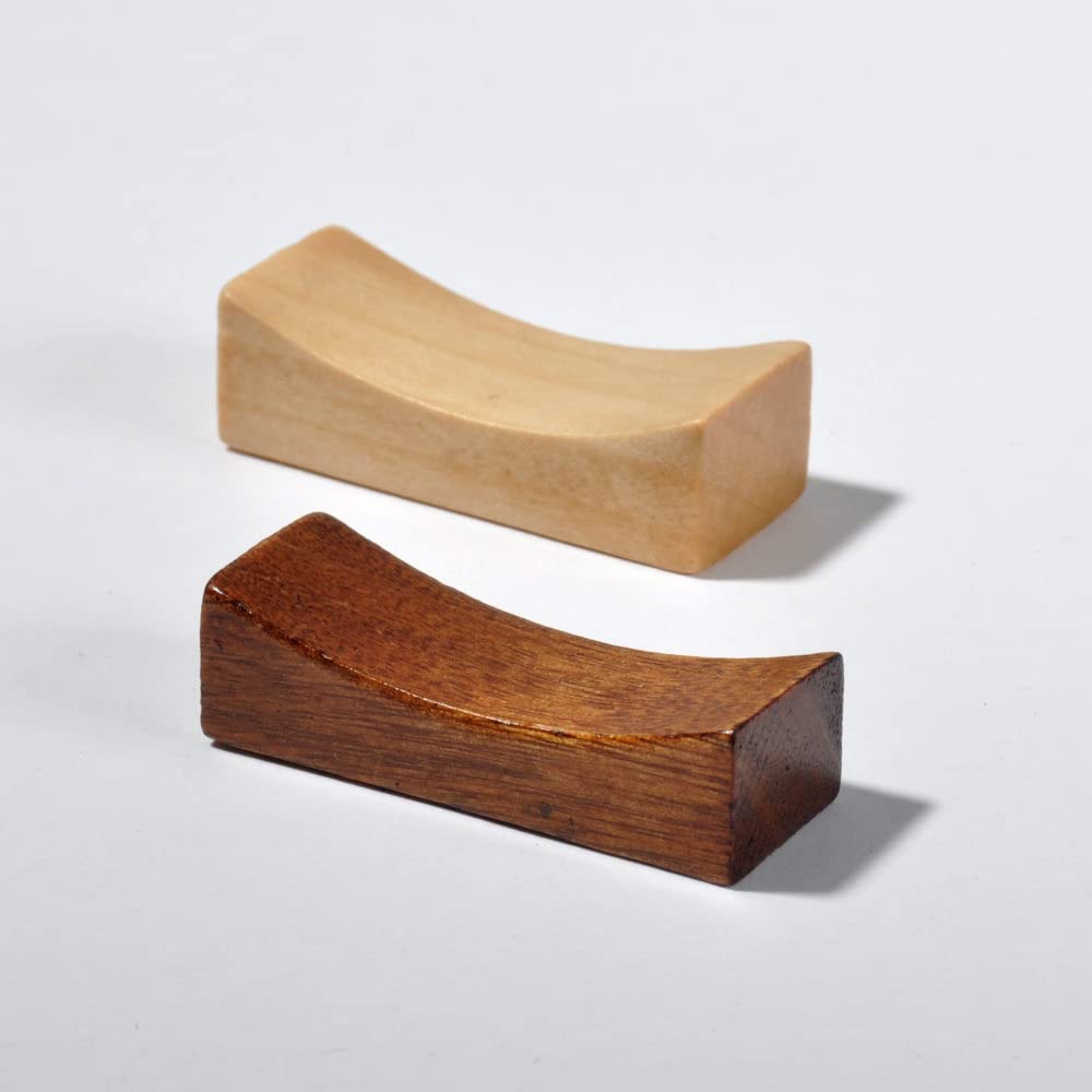 qbodp Japanese-Style Handmade Chopstick Rests Set of 10,Wooden Chopsticks Holder for Spoon Fork Chopsticks,Home Dining Table Decor Crafts Ornaments