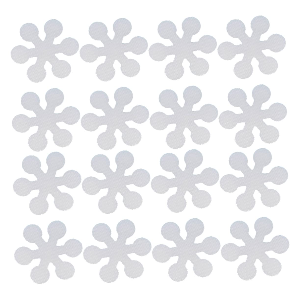 Unomor Bath Tub Anti Slip Tape by 20 Pcs Pack Tub Griers Boys and Girls Non-Slip Strip for Bathroom Kitchen White