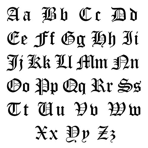 MYKA - Retro Personalized Old English Font Name Necklace In 925 Sterling Silver, 18K Gold & Rose Gold Plated - Custom Jewelry Nameplate - Dainty Christmas, Mother's Day, Xmas, Birthday Jewelry Gift For Mom, Mother, Her, Women 6