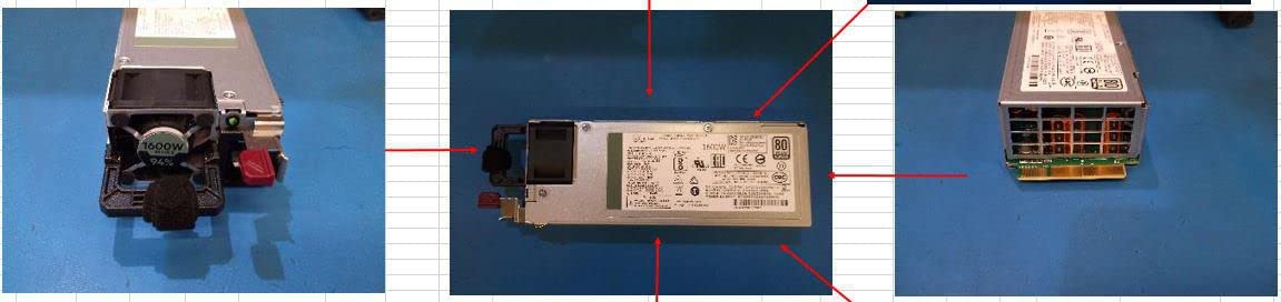 Hewlett Packard Enterprise 1600W Flexible Slot Platinum Plus Hot-Plug Power Supply Kit