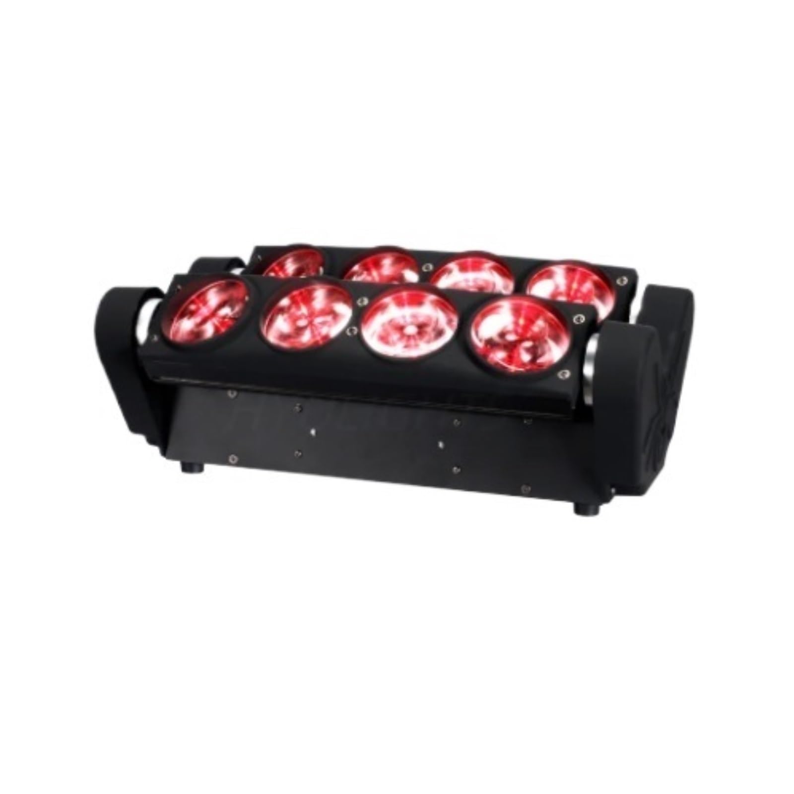 Lampada proiettore, Luce A Testa Mobile 4 in 1, Luce Wash, Luce Stroboscopica for DJ, Effetto Palco, Luce A Ragno A LED,per Feste di Compleanno e Ballo di Halloween