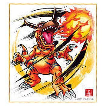 Amazon.co.jp: デジモン色紙ART [9.グレイモン](単品)※お菓子は付属