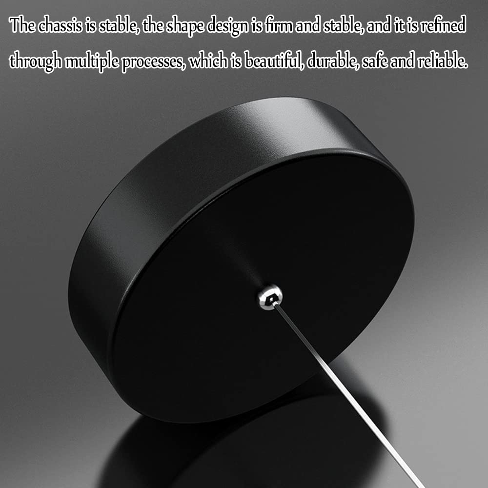 Lampa wisząca w kształcie księżyca Nowoczesny żyrandol 1-punktowa kula pojedyncza lampa wisząca z projekcją gwiazdy Światło LED w kształcie półksiężyca Wisząca lampa opuszczana do pokoju dziecięcego