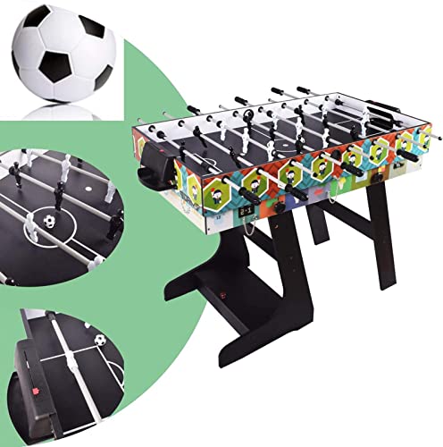 Zusammenklappbarer Multi-Spieltisch – Billard, Pool, Hockey, Tischtennis und Fußball mit Aufbewahrungsbox – ideal für Familienspaß – Bild 5