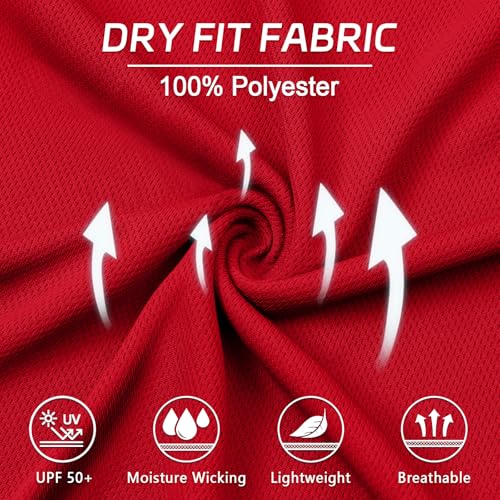 Corna Men's Big and Tall Golf Polo Shirts Moisture Wicking Performance Dry Fit Collared Shirts for Men L-6XL3