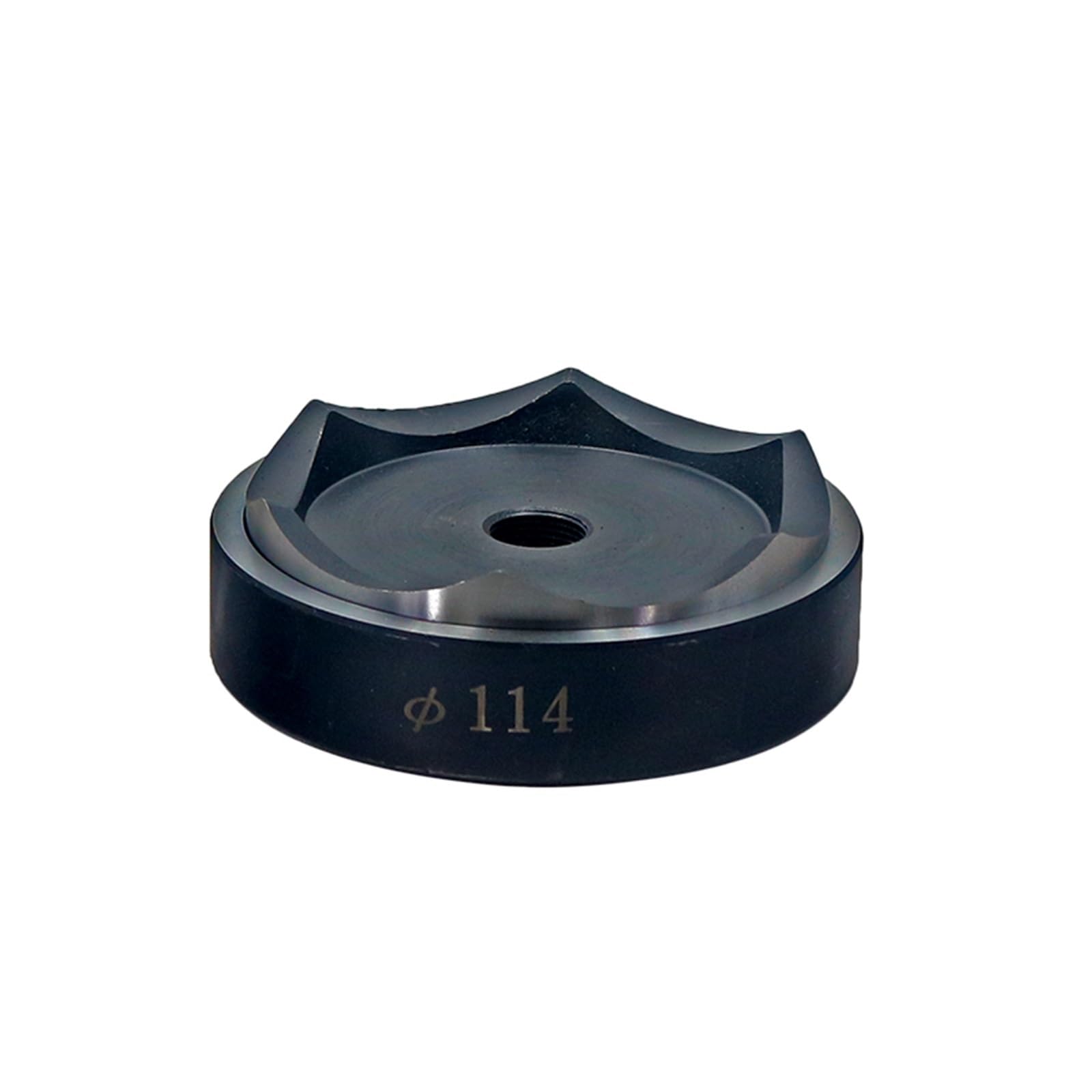 Generico Punzone e Matrice for condotti da 63/76/80/89/101/114 mm for utensile Idraulico SYK-15, Matrice Rotonda, 1 pz.(76mm)