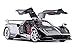 1/14 Scale Pagani Huayra BC Radio Remote Control Model Car R/C RTR Open Doors (White/Black)