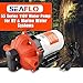 SEAFLO 55-Series Industrial Water Pressure Pump w/Power Plug for Wall Outlet - 115VAC, 5.0 GPM, 60 PSI | Self-Priming, Heavy Duty, Quiet Operation | Ideal for RV, Boat, Off-Grid, and Industrial Use