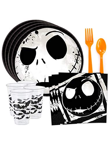 Costume SuperCenter Nightmare Before Christmas Standard Tableware Kit (Serves 8)