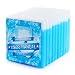 OICEPACK Ice Packs for Lunch Box, Freezer Packs, Reusable Slim Cool Pack for Lunch Bags/Lunch Boxes/Office/Jobsite/Picnics/Camping/Beach, for All Ages Use, Set of 10, Blue