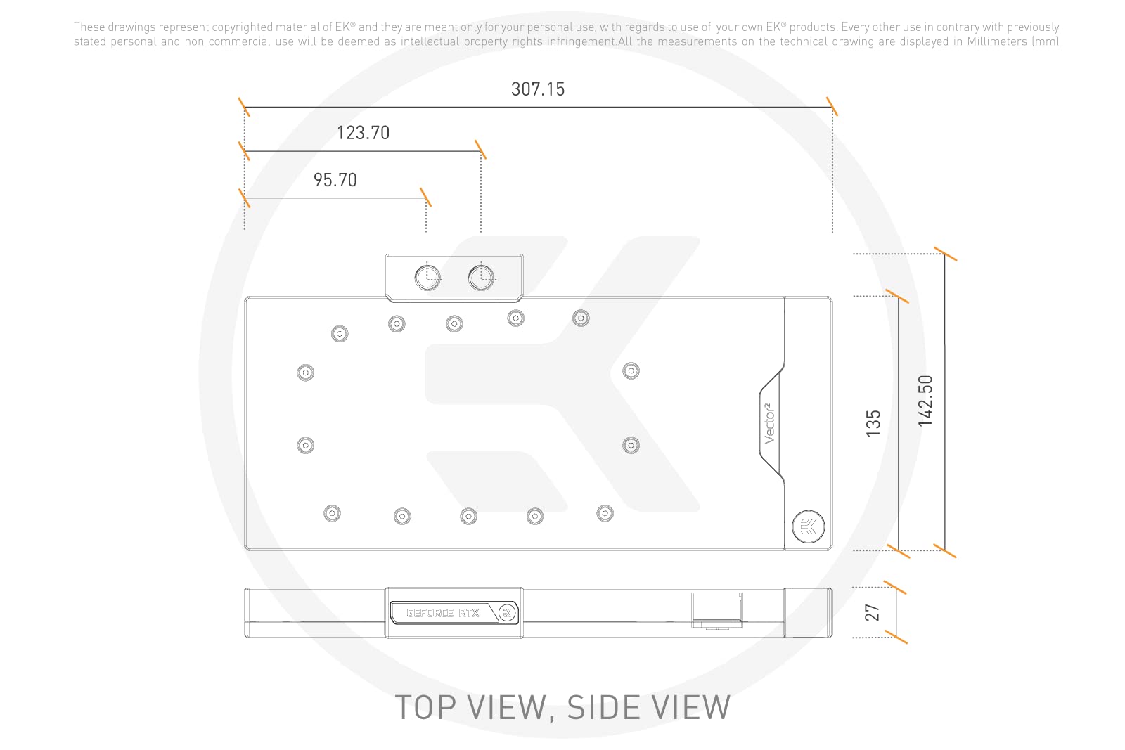 Amazon.co.jp: EKWB EK-Quantum Vector 2 Trio RTX 3090 Ti GPU
