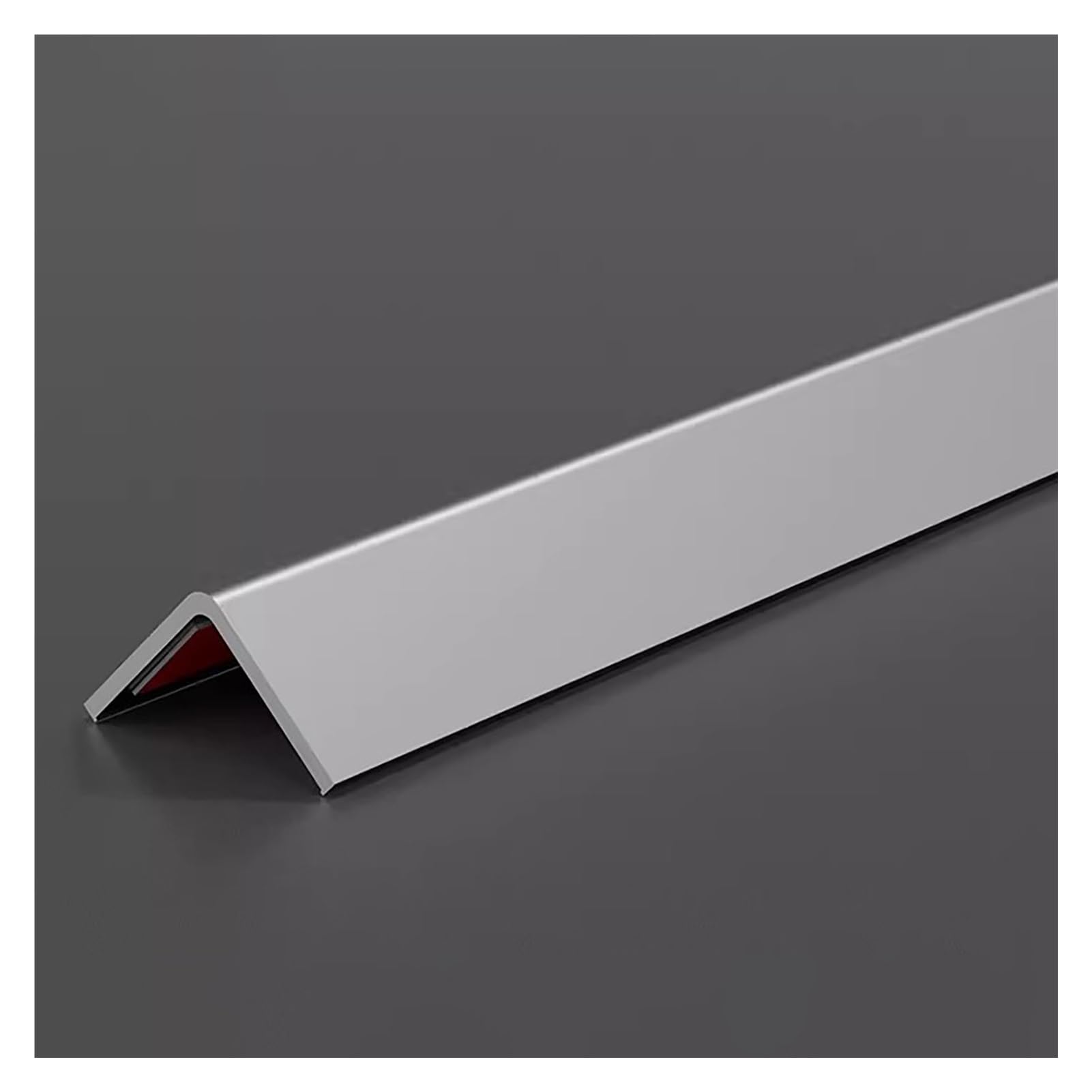 Fundas Decorativas para Muebles, Protectores de Esquinas en Forma L, Tiras Protectoras Bordes Autoadhesivas, Multicolor, Varios tamaños(Grey,3.6x240cm/1.4x94.5in)