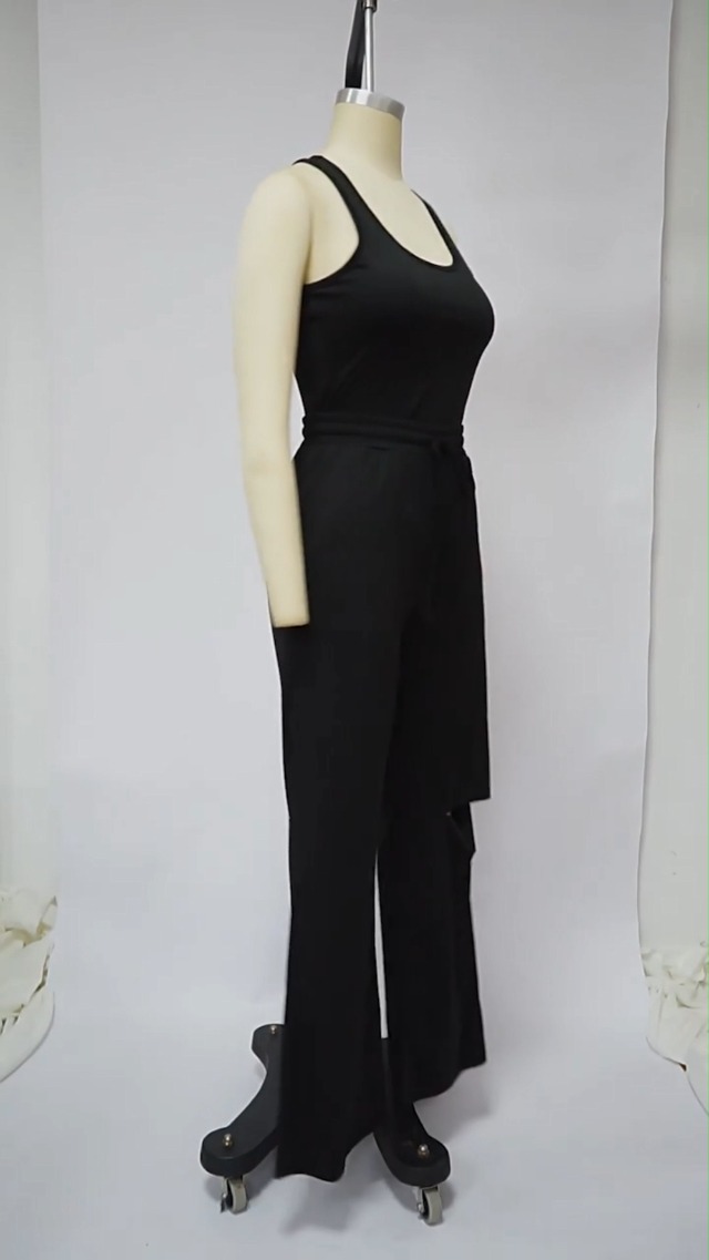 SHEKINI Trainingspak, joggingpak, tweedelig dames, ronde hals, lange mouwen, bovendeel, sportpak, trui, sweatshirt, brede broek met zakken, huispak, vrijetijdspak, tracksuit, zwart, L