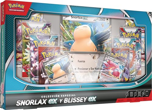 Pokémon: Colección Especial Snorlax ex y Blissey ex de JCC