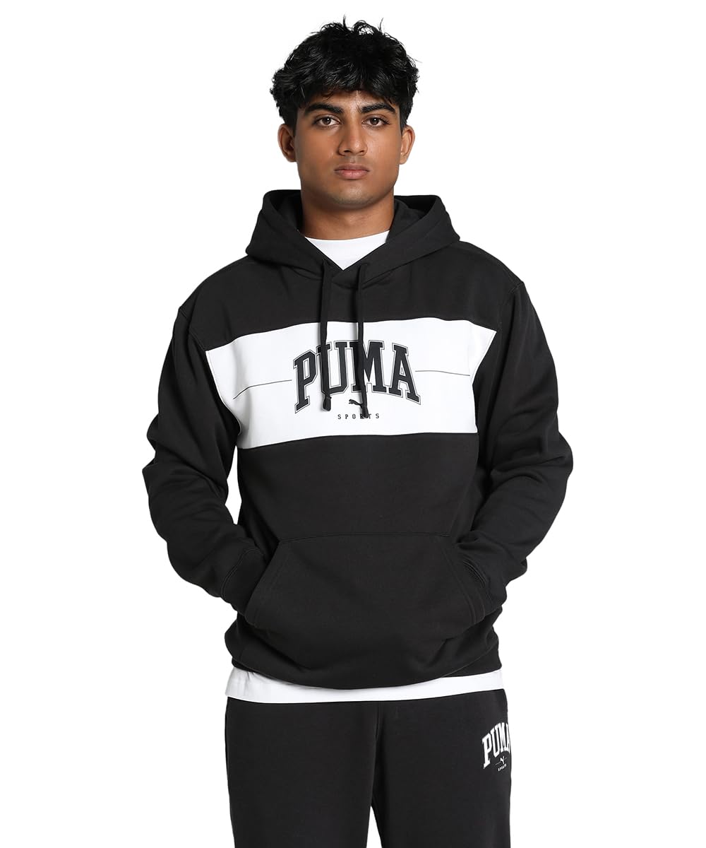 puma Men's Cotton Hooded Neck Regular Fit Sweatshirt (681796_Black_Medium)-picture-36