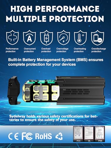 Image of 5.0AH Replacement for Greenworks 60V Battery | Fit for 75+ Green Works 60V Tools & Greenworks Battery LB60A03 LB60A02 LB60A00