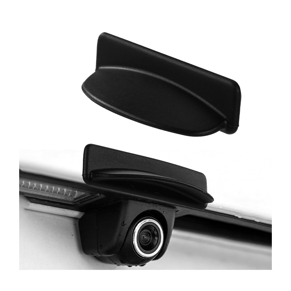 ONEMAJI Rear View Backup Camera Cover for Abarth 124 Spider 2016-2019