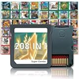 Looyat 208 in 1 Game Card, Super Combo Game Cartridge Suitable for Various Types of Game