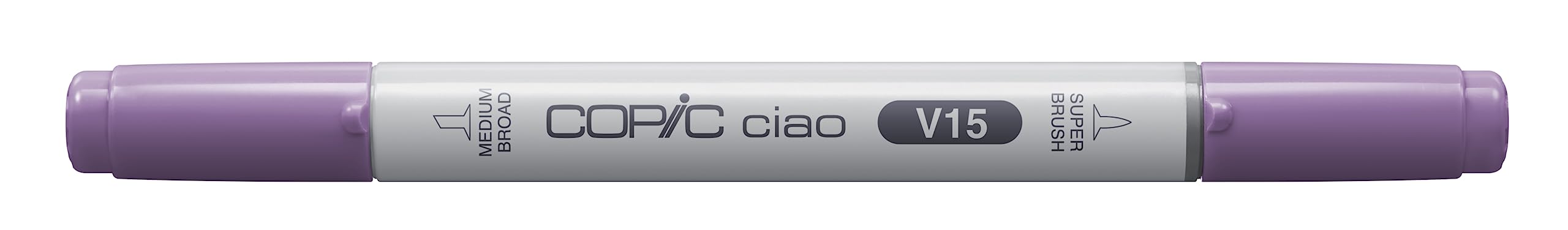 Copic Ciao Coloured Marker Pen - (V-15) Mallow, For Art & Crafts, Colouring, Graphics, Highlighter, Design, Anime, Professional & Beginners, Art Supplies & Colouring Books