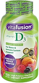 Vitafusion Vitamin D3 Gummy Vitamins, 150 count