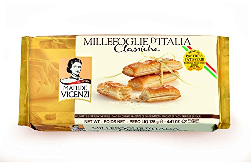 Matilde Vicenzi, Millefoglie D italia Classiche, Family Size, 4.41 oz, Pack of 4