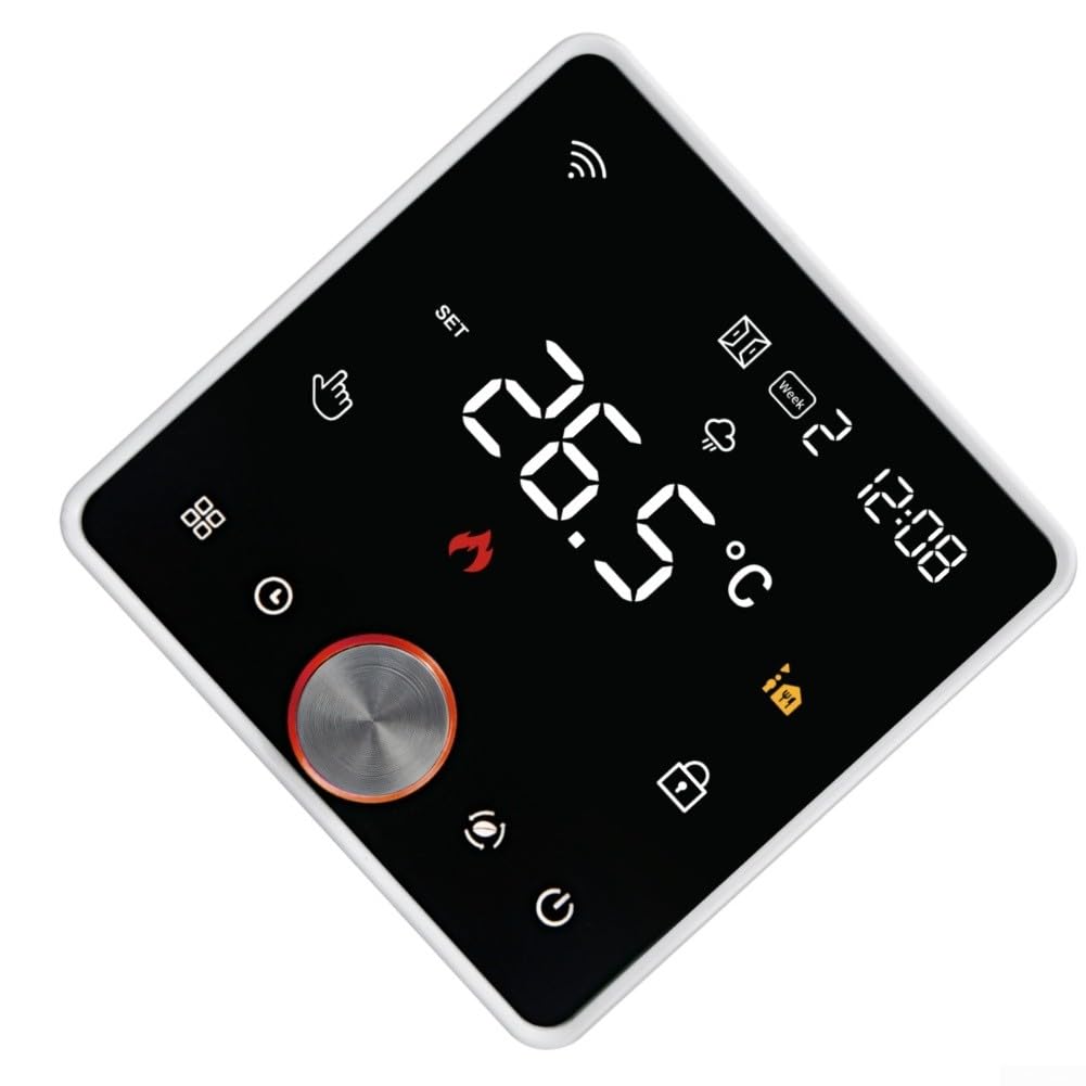 Thermostat WiFi Intelligent pour Chaudière Murale 86x86cm Tactile(Electric Heating)
