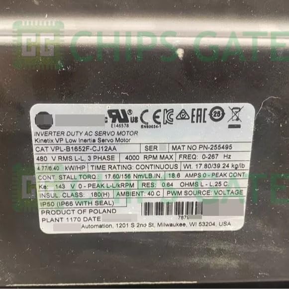 New Factory Sealed VPL-B1652F-CJ12AA Servo Motor