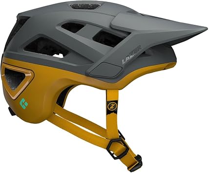 LAZER Jackal KinetiCore Mountain Bike Helmet, Bicycling Gear for Adults, Men & Womens Cycling Head Gear with Visor