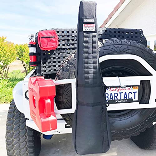 60 Inch Off Road Jack Cover/Rifle Case Fabric Black Bartact