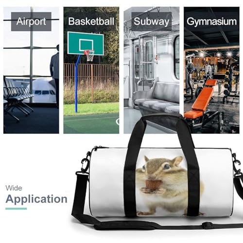 Sac weekend hamster en toile zippée pour sport et loisirs