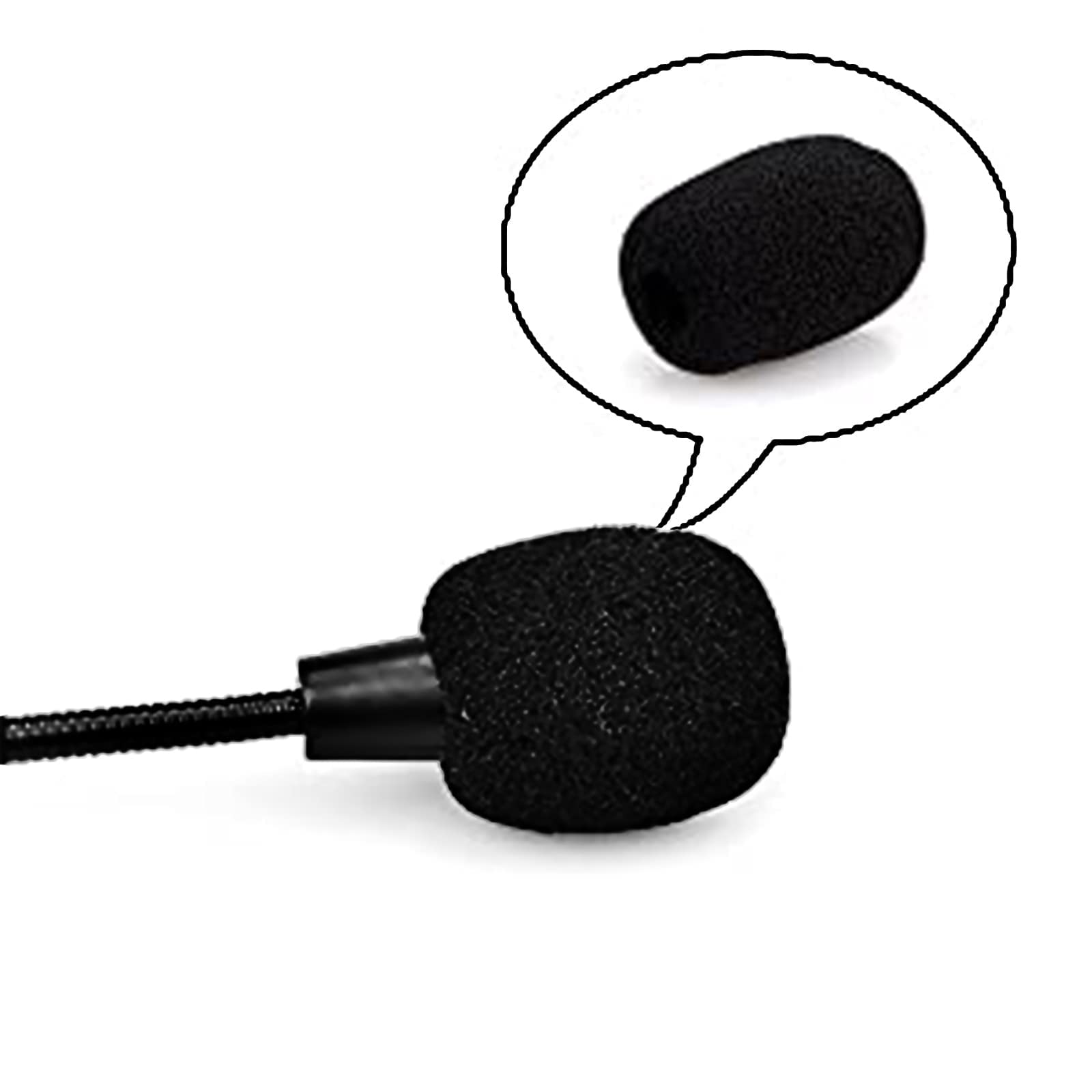 Retevis Zestaw słuchawkowy Walkie Talkie 2-pinowy z mikrofonem PTT z redukcją szumów zestaw słuchawkowy kompatybilny z dwukierunkowym radiem RT24 RT622 RT27 RT28 RT5R RT618 Baofeng UV-5R BF-888S