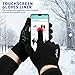 Achiou Winter Gloves for Men Women, Touch Screen Gloves, Upgraded Thicken Anti-Slip Silicone Gel, Thermal Soft Knit Lining