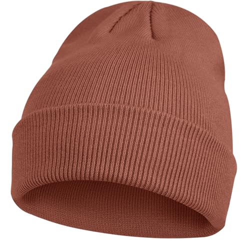Image of ZOORON Toddler Beanie Boys Girls Beanies Kids Winter Hats Children Knit Cap | Soft Ski Hat, Cozy Core Yarn, Double Layer Warmth, Elastic Zero-Pressure Fit, Warm Kids Hats, School, Daycare, Gifts