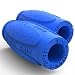 Thick Bar Grips 1.0 Turns Barbell, Dumbbell, and Kettlebell Into Thick Gripz For Muscle Growth. Strengthen Crossfit/Weight Training/Bodybuilding/Strongman/WOD (Blue, 1.0 (Beginner Thick Grip))