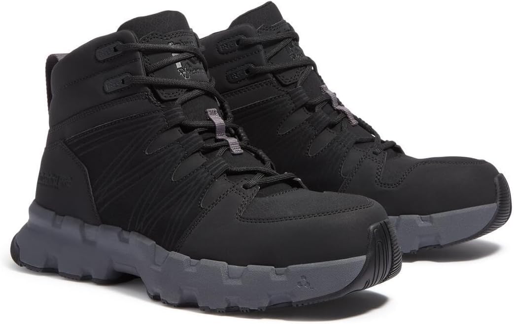 Timberland PRO Mens Powertrain Ev Mid Composite Safety Toe Static Dissipative Sd10 Industrial Athletic Work Shoe - Image 2